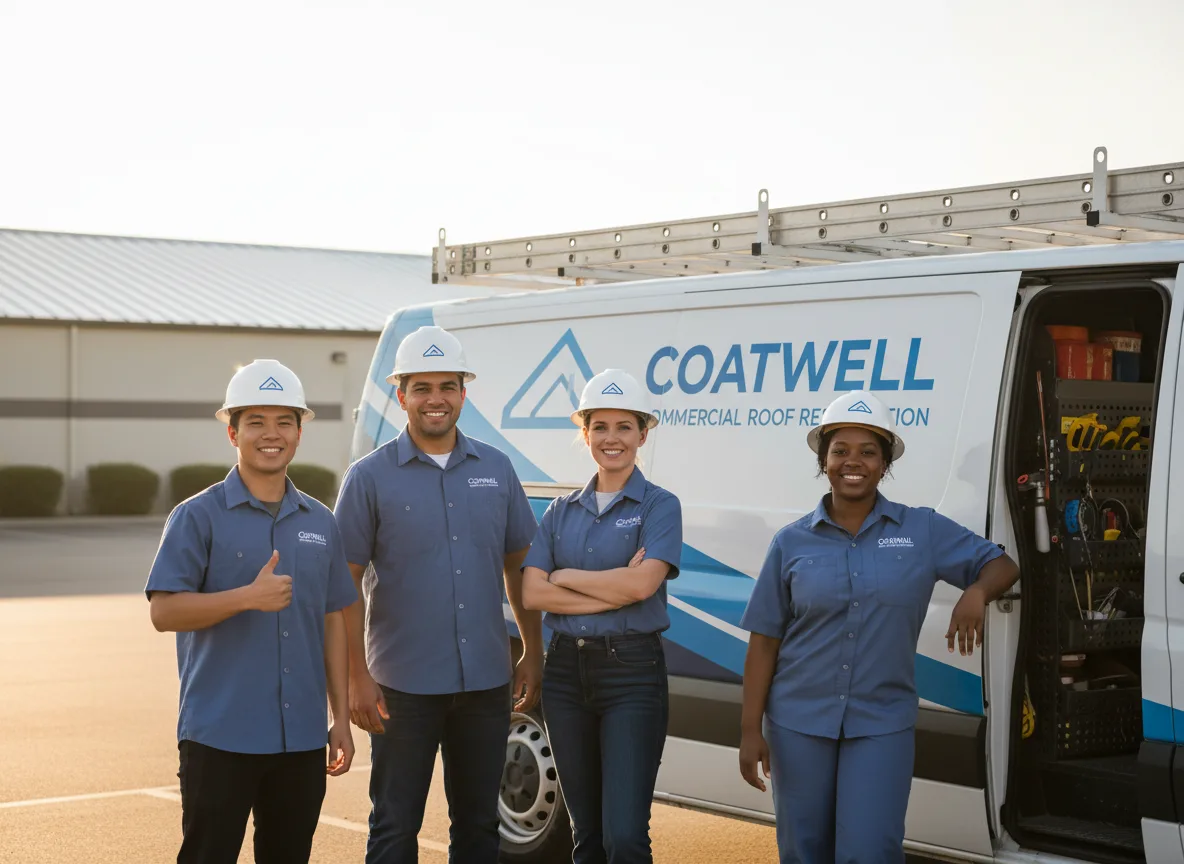 Commercial roof coating company in Reagan, TX